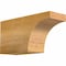 Ekena Millwork Huntington Rough Sawn Rafter Tail, Western Red Cedar, 4"W x 6"H x 12"L RFT04X06X12HUN00RWR - alternate 1